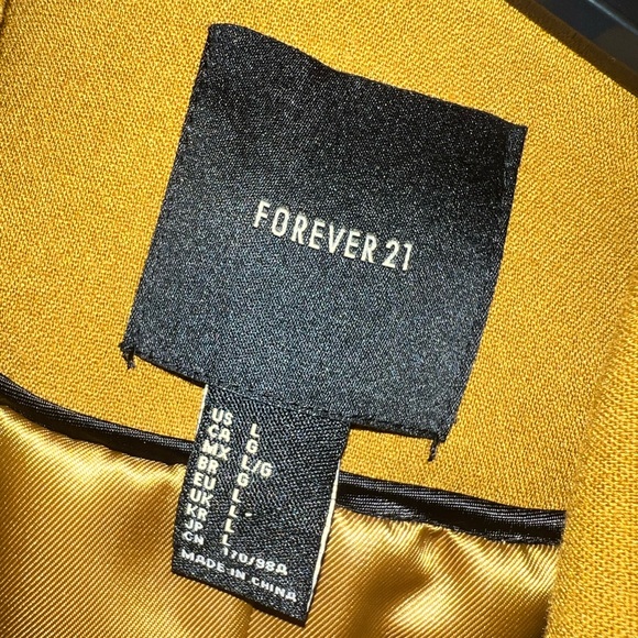 Forever 21 Double Breasted Coat - Picture 6 of 9